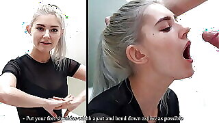 Hot fitness sex with teen unshaded ended not fail a titanic cumshot - Eva Elfie